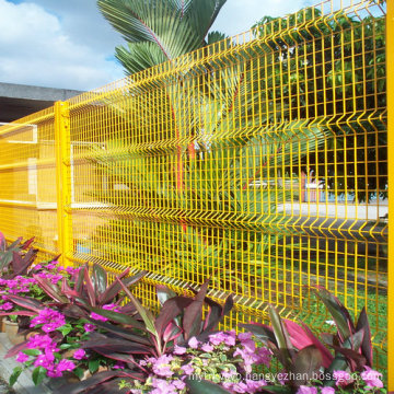 Welded Panelled Mesh Fence